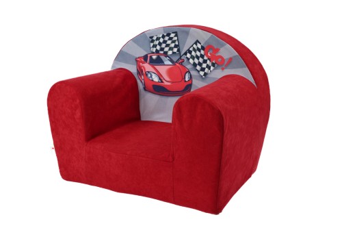 dětské pěnové křesílko vzor racing car