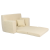 Béžová dětská sofa beránek