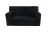 Černá mini sofa pro děti