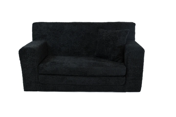 Černá mini sofa pro děti