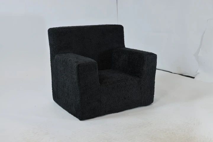 dětské sedátko boucle beránek černé