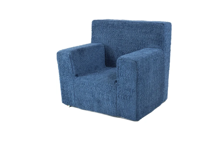 dětské křesílko boucle beránek modré