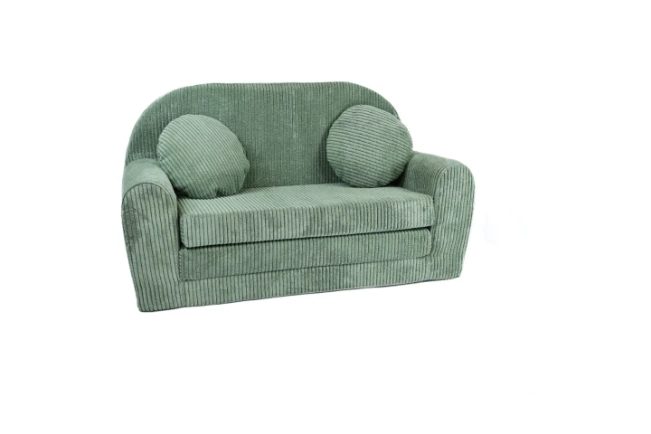 Manšestrová dětská sofa s funkcí rozkládání