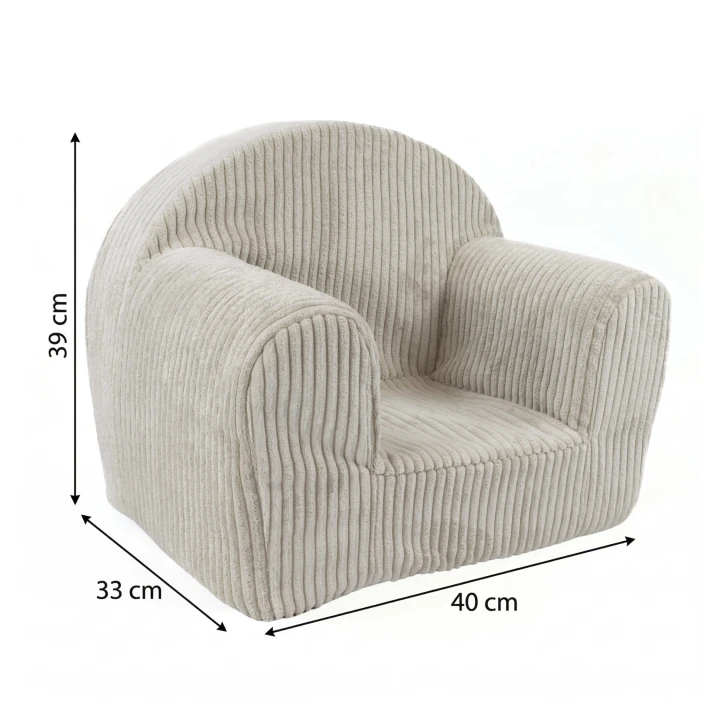 designové dětské křesílko v pokoji