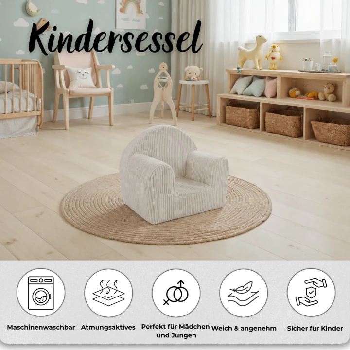 detail zipu a potahu křesílka