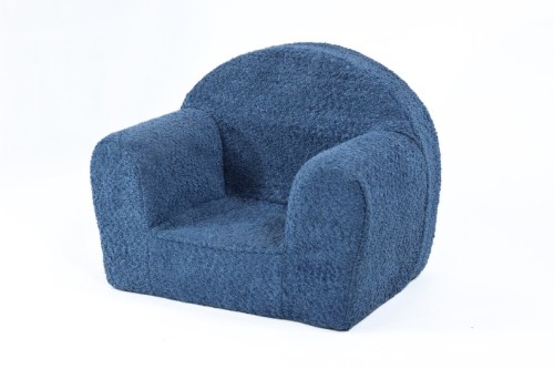 modré dětské křesílko boucle beránek