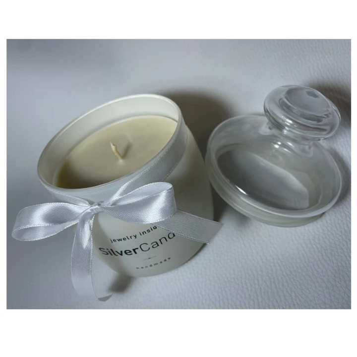 Svíčka Vanilla Dream v barvě ivory