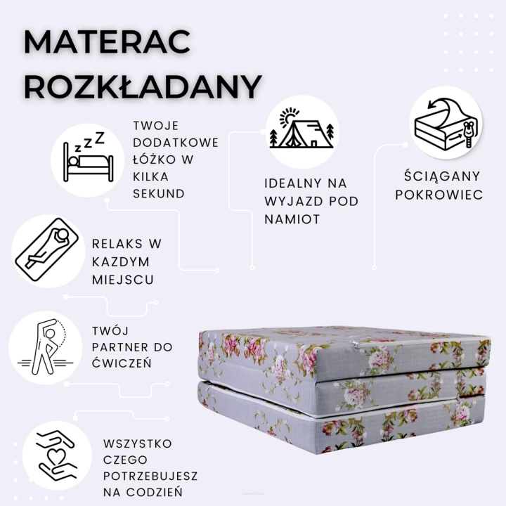 skladaci matrace s prepravni taskou zdarma