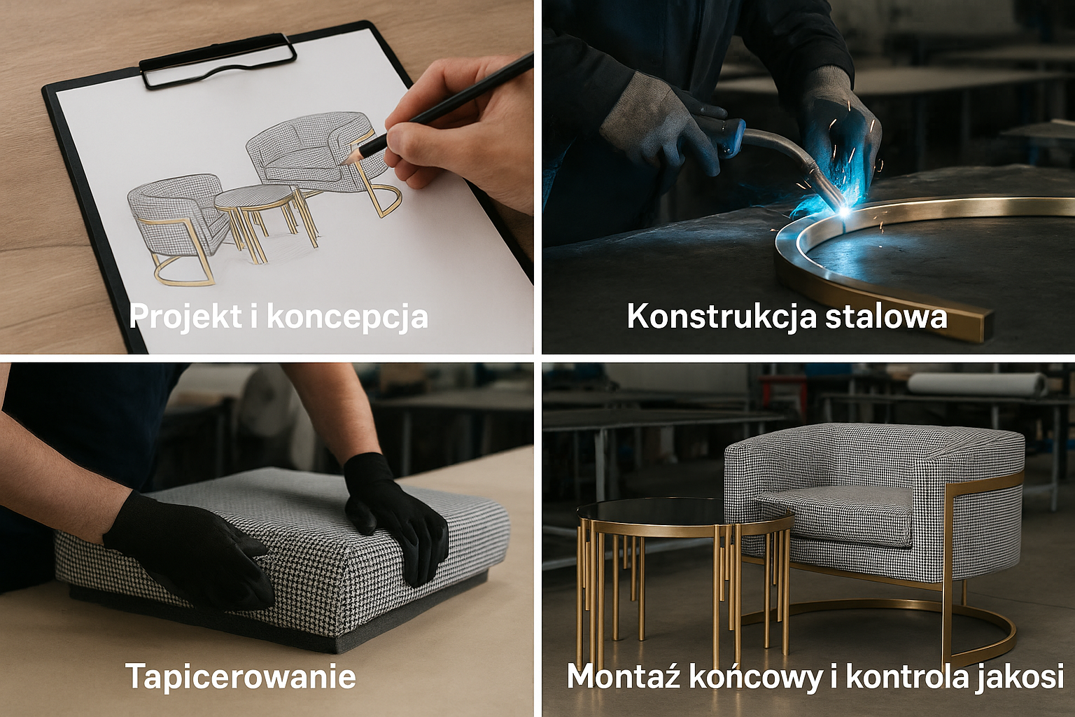 výroba glamour nábytku